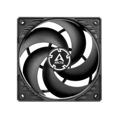 Case/CPU FAN Arctic P12 PWM PST, Pressure-optimised Fan with PWM PST, Black/Black, 120x120x25 mm, 4-Pin-Connector + 4-Pin-Socket, 200-1800rpm, Noise 0.3 Sone, 56.3 CFM (95.7 m3/h) (ACFAN00120A)