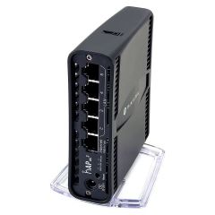 Wi-Fi роутер Mikrotik hAP ax2 (C52iG-5HaxD2HaxD-TC), 864MHz CPU, 128MB RAM, 5xGbit LAN, WiFi 6 AX1800, PoE-in & PoE out, desktop/tower case, PSU