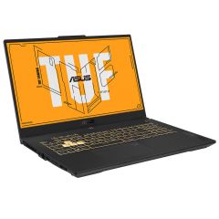 Ноутбук 17.3 ASUS TUF Gaming F17 FX707ZU4, Intel i7-12700H 3.5-4.7GHz/16GB/M.2 NVMe 512GB SSD/GeForce RTX4050 6GB GDDR6/WiFi 6 802.11ax/BT5.1/USB Type C/HDMI/Webcam/Backlit RGB Keyboard/17.3 FHD IPS LED-backlit 144Hz (1920x1080)/NoOS/Gaming FX707ZU4-HX019