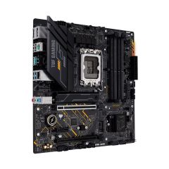 Материнская плата ASUS TUF GAMING B660M-E D4 Intel B660, LGA1700, Dual DDR4 5333MHz, PCIe 4.0 x16, Display Port/HDMI, USB3.2, SATA RAID, 2 x M.2 slots PCIe 4.0 x4, Intel Optane, SB 8-Ch., 2.5Gb Ethernet, Aura Sync