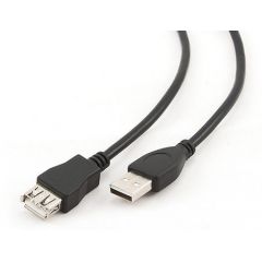 Gembird CCF-USB2-AMAF-6 Premium quality USB 2.0 extension A-plug A-socket cable 1.8m with ferrite core