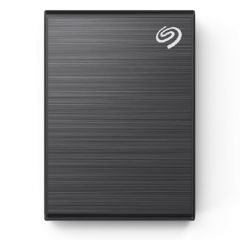 2.5" External HDD 2.0TB (USB3.2)  Seagate "One Touch", Black, Polished Aluminium, Durable design