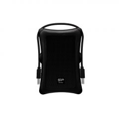 2.5" Внешний HDD Silicon Power Armor A30 / 2TB / USB3.2 Gen1 / Black/Black