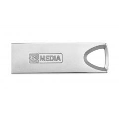 Флеш-накопитель USB MyMedia (by Verbatim) MyAlu USB 3.2 Gen 1128ГБ