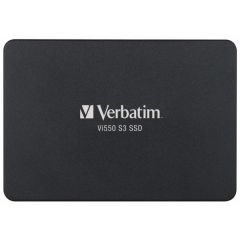 2.5" SSD 256GB  Verbatim VI550 S3, SATAIII, Sequential Reads: 550 MB/s, Sequential Writes: 460 MB/s, Maximum Random 4k: Read: 65,000 IOPS / Write: 85,000 IOPS, Thickness- 7mm, Controller Phison PS3111, 3D NAND TLC