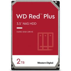 3.5" HDD 2.0TB  Western Digital WD20EFZX Caviar® Red™ Plus NAS, CMR Drive, IntelliPower, 128MB, SATAIII
