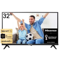 32" LED TV Hisense 32A4HA / HD / SmartTV / Black
