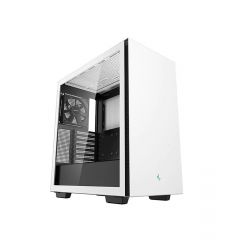 Корпус DEEPCOOL CH510 WH / w/oPSU / Side-Window / 1x120mm / ATX / White