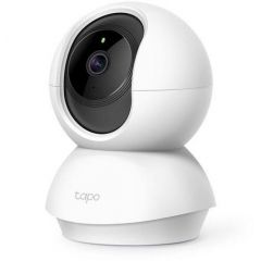 Indoor IP Security Camera  TP-LINK Tapo C200, White, No Hub Required, FHD (1920x1080), Smart Pan/Tilt IP Camera, WiFi, 114° angle lens, 1/2.9“, F/NO: 2.4; Focal Length: 4mm, 2-way audio, Privacy Mode, Motion Tracking, Night Vision, 360° Panoramic Snapshot