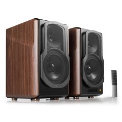 Колонки 2.0 Edifier S2000MKIII Brown / 130W / Bluetooth 5.0 / 2 x RCA / Optical / Coaxial / remote control