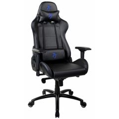 Игровое кресло AROZZI Verona Signature PU / 120-130kg / 165-190cm /  Black/Blue logo