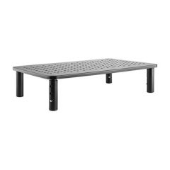 Gembird MS-TABLE-01,  Adjustable monitor stand (rectangle), 20 kg, 370 x 235 x 120 mm, Height range: 100/120/140 mm