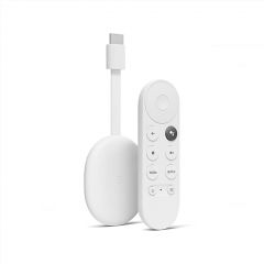 Google Chromecast with Google TV 4K, Snow, Streaming Stick Entertainment with Voice Search, Watch Movies, Live TV in 4K HDR