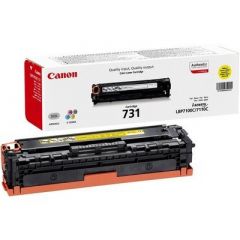 Laser Cartridge Canon 731 Y (6269B002), yellow (1500 pages) for LBP7100C/ 7110C, MF-8230/8280 & HP LaserJet Pro 200 Color