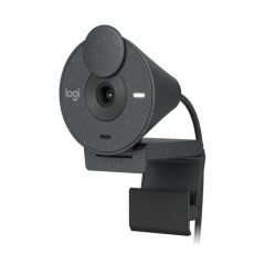 Веб-камера Logitech Brio 300 / 1080p / auto light correction / noise-reducing mic / USB-C / Graphite