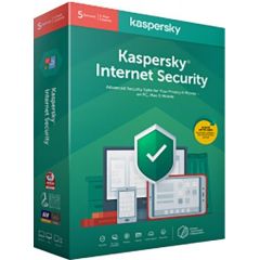 Kaspersky Internet Security Eastern Europe Edition.  5-Device  1 year  Base License Pack, Card