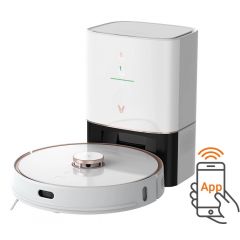 Робот-пылесос с автоматической очисткой VIOMI Alpha (S9), White / Suction 2700pa / Sweep / Mop / Remote Control / Wi-Fi / Multi-Floor Mapping / Dust Box Capacity: 3L / Working Time: 180m / Maximum area about 240 m2