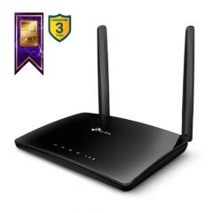 Wi-Fi роутер TP-LINK Archer MR400 / AC1200 Dual Band / 4G LTE / Wi-Fi5 / Gigabit / 1WAN+3LAN / 3 Wifi internal / 2 LTE detachable antennas