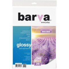 Barva Self-Adhesive Glossy Paper A4 20p