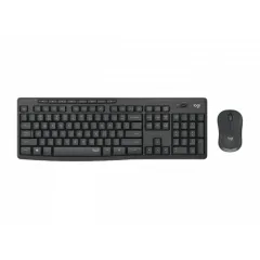 Set Tastatura + Mouse Logitech MK295, Fara fir, Grafit