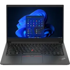 Laptop Business 14" Lenovo ThinkPad E14 Gen 4, Negru, Intel Core i7-1255U, 16GB/1024GB, Fara SO