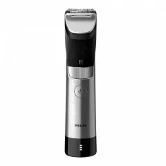 Trimmer pentru barbati Philips BT9810/15, Argintiu/Negru