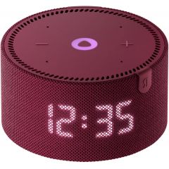Умная колонка Yandex Station MINI (Clock) / with Alisa / 10W / Red