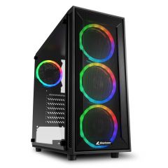 Компьютер ATOL PC1540MP - Gaming A-RGB#4 / IAMD Ryzen 7 / 32GB / 1TB SSD + 3TB / RTX4060 / Black