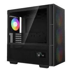 Carcasa PC Deepcool CH560 Digital, Midi-Tower, Fara PSU, Negru