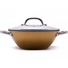 Сковорода Wok GIPFEL Select Orange 2145 26x9.5 cm, 3 l