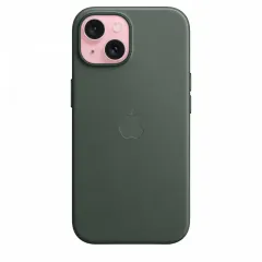 Чехол Apple iPhone 15 FineWoven Case with MagSafe, Evergreen