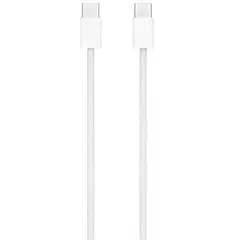 Кабель для зарядки и передачи данных Apple MQKJ3, USB Type-C (M)/USB Type-C (M), 1м, Белый
