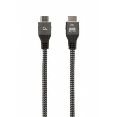 Аудио-видео кабель Cablexpert CCB-HDMI8K-2M, HDMI (M) - HDMI (M), 2м, Чёрный