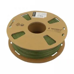 Нить для 3D-принтера Gembird 3DP-PLA-01-MTMG, PLA, Военный зеленый Матовый , 1.75 мм, 1кг