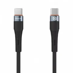 Зарядный кабель Nillkin Type-C to Type-C Cable, Flowspeed, USB Type-C/USB Type-C, 1,2м, Чёрный