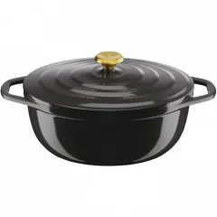 Сотейник Tefal E2558955, 5,7л, Чёрный