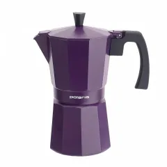Гейзерная кофеварка Polaris ECO collection-9С, Фиолетовый