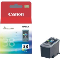 Canon CL-38 Color, PIXMA iP1800/1900/2500/2600/MP140/190/210/220