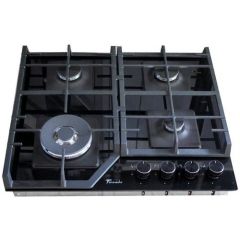 TR4033 BLACK GLASS Tornado plita incorporabila pe gaz