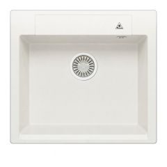 Granite Square 56 White Chiuveta TORNADO