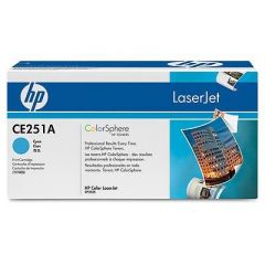 HP 504A (CE251A) Cyan Cartridge for HP LaserJet CM3530, CP3525, 7000 p.
