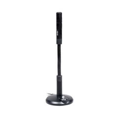 SVEN MK-490, Microphone, Desktop, On/off switch button, Flexible stand for rotation at any angle, Black