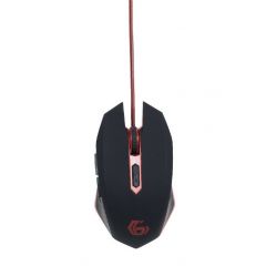 Gaming Mouse Gembird MUSG-001-R / USB / 2400dpi / Black