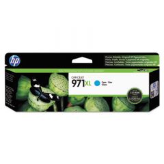 HP 971XL High Yield Cyan Original Ink Cartridge for OfficeJet Pro X451/X551, up to 6600 pages