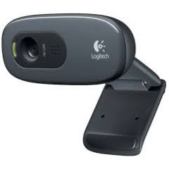 Logitech HD Webcam C270, Microphone, HD 720p video calls & recording,