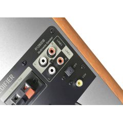 Edifier R1280DB Brown, 2.0/ 42W (2x21W) RMS, Audio In: Bluetooth, RCA x2, optical, coaxial, AUX, remote control, wooden, (4"+1/2')