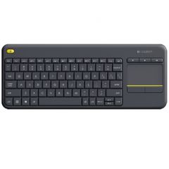 Logitech Wireless Touch Keyboard K400 Plus, Multi-touch touchpad,