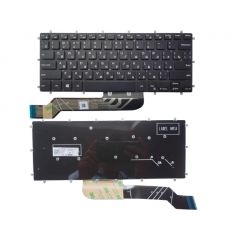 Keyboard Dell Vostro 14 5468 5471 Inspiron 14 7472 w/Backlit w/o frame "ENTER"-small ENG/RU Black
