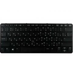 Keyboard HP EliteBook 845 850 855 G7 G8 Series w/backlit w/trackpoint  w/o frame "ENTER"-small ENG/RU Black Original