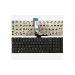 Keyboard HP Pavilion 15-AB, 15-AK, 15-BS, 15-BW, 15-CD, 17-AB, ProBook 250 G6, 255 G6, 256 G6, 258 G6 w/o frame "ENTER"-small ENG/RU Black